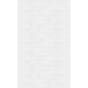 Panneau Mural Kinewal Design 3mm 1500X2500 Enduit blanc - KINEDO PM1025