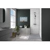 Panneau Mural Kinewal Design 3mm 1250X2500 Taloche Blanc - KINEDO PM347