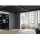 Panneau Mural Kinewal Design 3mm 1250X2500 Beton Fonce - KINEDO PM342
