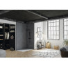 Panneau Mural Kinewal Design 3mm 1250X2500 Beton Fonce - KINEDO PM342