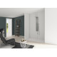 Panneau Mural Kinewal Design 3mm 1250X2500 Inox Brossé Blanc - KINEDO PM348