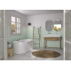 Panneau Mural Kinewal Design 3mm 1500X2500 Lambris vertical vert celadon - KINEDO PM1052