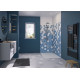 Panneau Mural Kinewal Design 3mm 1500X2020 Tomette Camaieu Bleu - KINEDO PM320