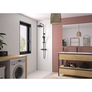 Panneau Mural Kinewal Design 3mm 1250X2020 Ecaille beige - KINEDO PM730 