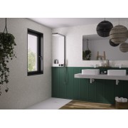 Panneau Mural Kinewal Design 3mm 1000X2500 Mixte vert + terrazzo gris - KINEDO PM657 