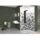 Panneau Mural Kinewal Design 3mm 1000X2020 Tomette Camaieu Gris - KINEDO PM381
