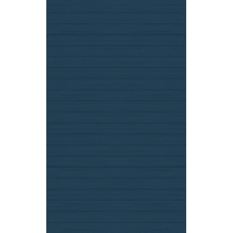 Panneau Mural Kinewal Design 3mm 1250X2500 Lambris horizontal bleu nuit - KINEDO PM849 