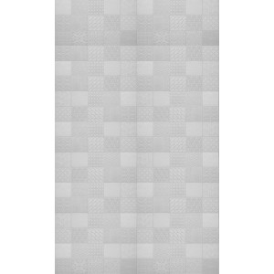 Panneau Mural Kinewal Design 3mm 1250X2500 Ciment - carreaux gris - KINEDO PM810 