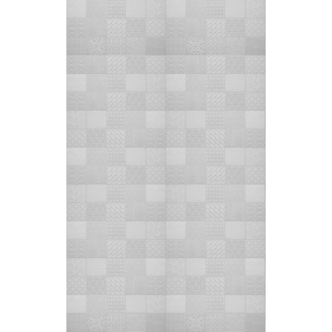 Panneau Mural Kinewal Design 3mm 1250X2500 Ciment - carreaux gris - KINEDO PM810 