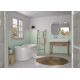 Panneau Mural Kinewal Design 3mm 1500X2020 Lambris vertical vert celadon - KINEDO PM952