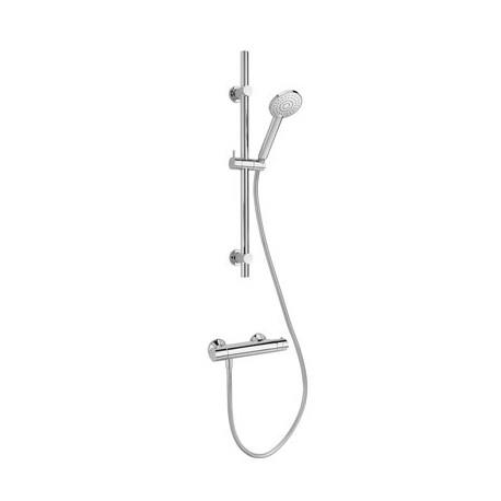 COMBINE DOUCHE THERMO NF + BARRE D. 25 mm COMPLETE 70 CM - CRISTINA ONDYNA SF40651