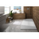 Receveur Kinerock Evo aspect minéral blanc 170x70 - KINEDO RD9030