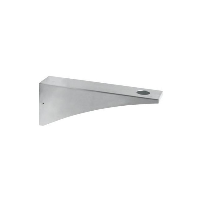 SUPPORT VASQUE MURAL INOX 325 mm SANS TROU / ROBINET - CRISTINA ONDYNA SV0325