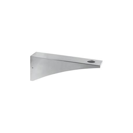 SUPPORT VASQUE MURAL INOX 325 mm SANS TROU / ROBINET - CRISTINA ONDYNA SV0325