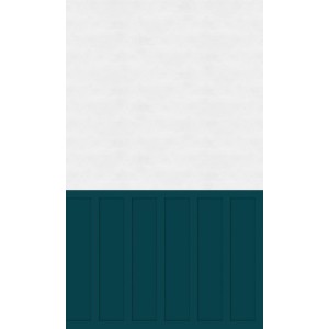 Panneau Mural Kinewal Design 3mm 1500X2500 Mixte bleu nuit + enduit blanc - KINEDO PM1054 