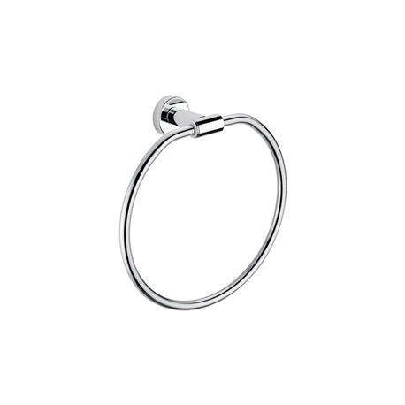 PORTE SERVIETTE ANNEAU ROND GRAND HOTEL CHROME - CRISTINA ONDYNA TE20751