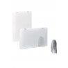 Radiateur Campa CAMPAVER Ultime 3.0 Horizontal Lys blanc - radiateur electrique verre