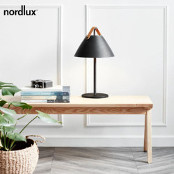 Lampe de table STRAP Noir E27 - Design For The People by Nordlux 46205003