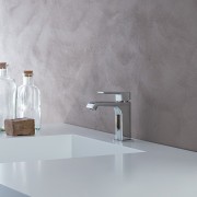 Mitigeur lavabo sans vidage Chromé QUADRI S - CRISTINA ONDYNA QS92051