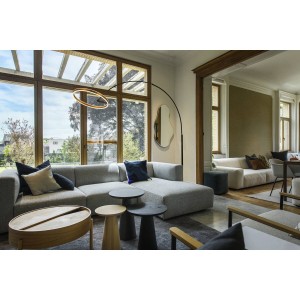 Lampadaire LED intérieur noir ONE BOW 22W - SLV 1006350