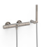 Ensemble douche bain-douche thermostatique Acier - TRES 19017429AC