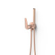 Mitigeur encastré avec douche pour WC Or Rose Mat 24K - TRES 28112301OPM