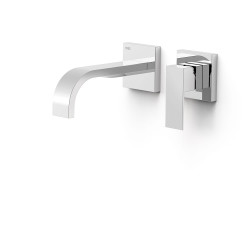 Façade mitigeur lavabo Chrome - TRES 00630021 