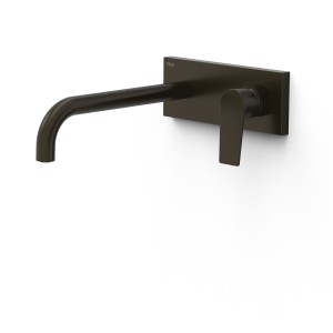 Façade mitigeur lavabo Noir bronze - TRES 21130032KMB 