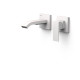 Façade mitigeur lavabo Blanc mat - TRES 00630023BM
