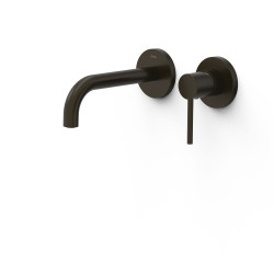 Façade mitigeur lavabo Noir bronze - TRES 26230021KMB 
