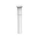 Rallonge pour siphon télescopique type bouteille Blanc mat - TRES 913463320BM
