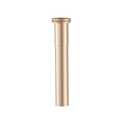 Rallonge pour siphon télescopique type bouteille Or Rose Mat 24K - TRES 913463320OPM 