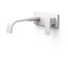 Façade mitigeur lavabo Blanc mat - TRES 00630032BM