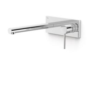 Façade mitigeur lavabo Chrome - TRES 06230032 