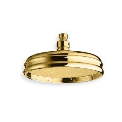 POMME DE DOUCHE RETRO LUXE ANTICALCAIRE F1/2" DORE - CRISTINA ONDYNA RX54852