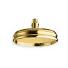 POMME DE DOUCHE RETRO LUXE ANTICALCAIRE F1/2" DORE - CRISTINA ONDYNA RX54852