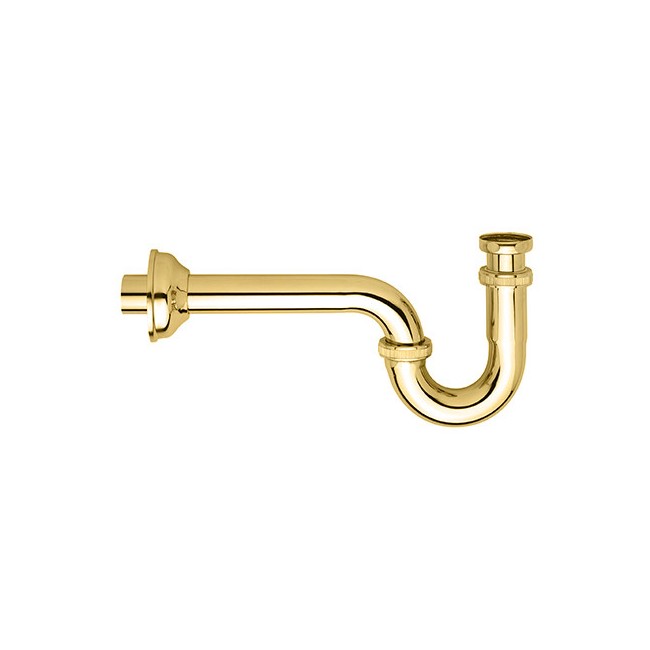 SIPHON DE LAVABO FORME S 1"1/4 DORE - CRISTINA ONDYNA AC20152