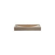.LAVABO EN PIERRE RECTANGULAIRE 70/46/10 CM SABLE - CRISTINA ONDYNA UC3205