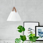 Suspension STRAP 27 Blanc Opale E27 - Design For The People by Nordlux 84313001
