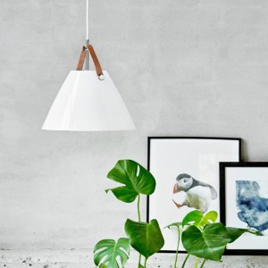 Suspension STRAP 27 Blanc Opale E27 - Design For The People by Nordlux 84313001