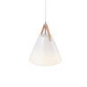 Suspension STRAP 27 Blanc Opale E27 - Design For The People by Nordlux 84313001