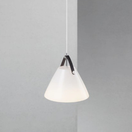 Suspension STRAP 27 Blanc Opale E27 - Design For The People by Nordlux 84313001