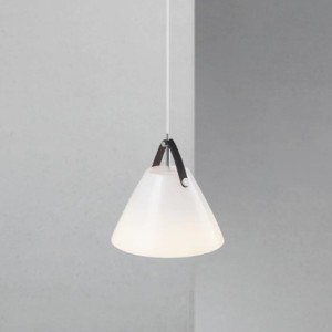 Suspension STRAP 27 Blanc Opale E27 - Design For The People by Nordlux 84313001