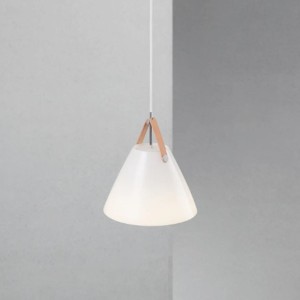 Suspension STRAP 27 Blanc Opale E27 - Design For The People by Nordlux 84313001