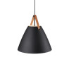 Suspension STRAP 48 Noir E27 - Design For The People by Nordlux 84353003