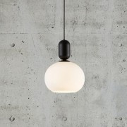 Suspension NOTTI Noir Verre et metal E27 - Nordlux 2011003003