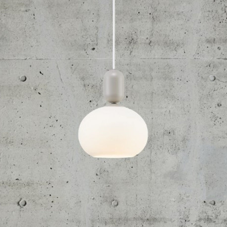 Suspension NOTTI Gris Verre et metal E27 - Nordlux 2011003010