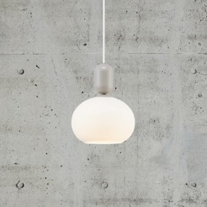 Suspension NOTTI Gris Verre et metal E27 - Nordlux 2011003010