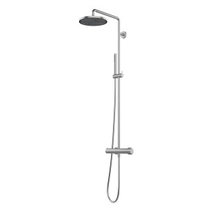 Colonne de douche thermostatique IX INOX - CRISTINA ONDYNA IX40528