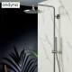 Colonne de douche thermostatique IX INOX - CRISTINA ONDYNA IX40528